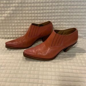 Charlie 1 Horse Pink Cowboy Booties